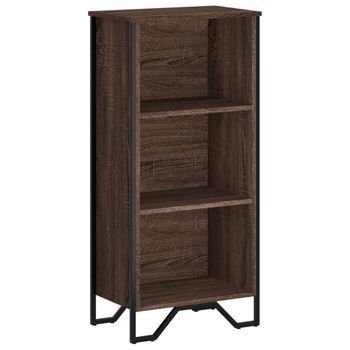 Estantería Madera De Ingeniería Marrón Roble 50x31x106 Cm Vidaxl