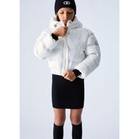 liu jo chaquetas chaqueta acolchada con capucha para nina