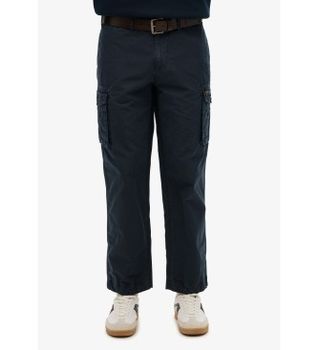 Superdry para hombre. M7011389A Pantalón Parachute Light Cargo marino (36/32), Casual, Algodón
