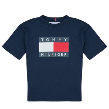 Tommy Hilfiger Camiseta HERITAGE PRINTED FLAG T-SHIRT para niño
