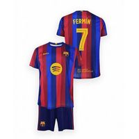 conjunto fermin fc barcelona nino 202627 primera equipacion replica oficial