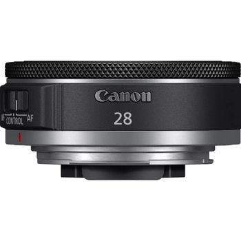 Objetivo Canon RF 28mm F2.8 STM 8 Elementos Autoenfoque Negro Bayoneta