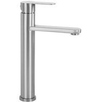 grifo de lavabo arcos brush nickel high
