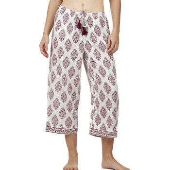 Admas Pantalón pirata Pantalones de playa Cord para mujer