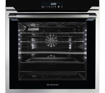 HOAZ8673 IN/E Electric Oven - Black & Stainless Steel, Stainless Steel