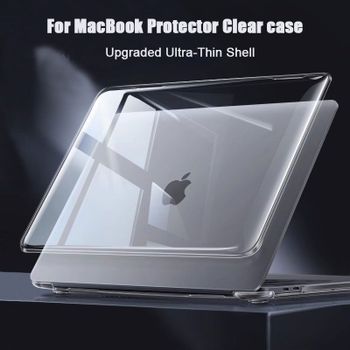 Funda para Laptop 2026 para Apple Macbook Air 13.6 15, Carcasa para Mac M5 M1 M2 M3 M4 Chip Pro Neo 13 14 16 A2338 Air 13 A2337, Cubierta de Cristal