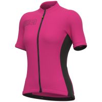 ale womens solid colour block short sleeve jersey - l - pink