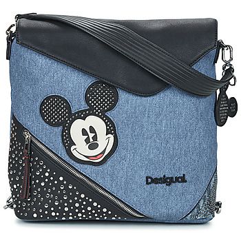 Desigual Mochila BACK MICKEY DENIM EDGE JERSEY MAXI PU para mujer