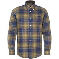barbour camisa manga larga fortrose tailored shirt msh4991 para hombre