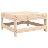 taburete de jardin madera maciza de pino