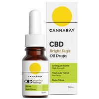cannaray bright days oil drops 500mg