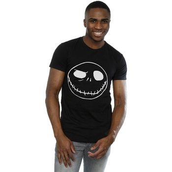 Disney Camiseta Nightmare Before Christmas Jack's Big Face para hombre