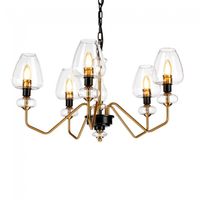 lampara de arana armand 5 luces