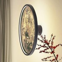 aplique de pared led stone 55w