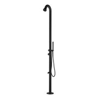 ducha de piscina de acero inoxidable 316l sined bosa nera