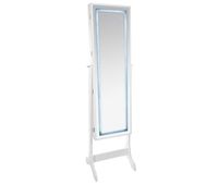 well home - armario joyas led blanco