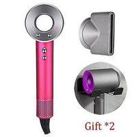 secador de pelo profesional de 220 v sin hojas de alta velocidad con control de temperatura de salon con iones negativos y viento