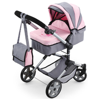 reig - coche munecas combi  neo pro gris 84x72x43 cm 1850800