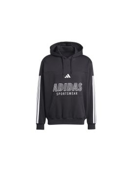 Sudadera adidas Tiro Fl Hombre Negro/Blanco