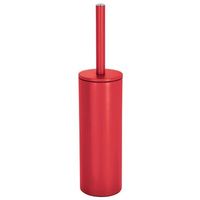 escobilla de bano con soporte acero inox spirella akira 40x95x95cm rojo