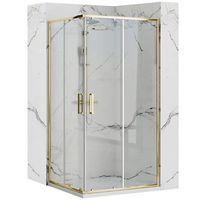 cabina de ducha rea punto 80x100 gold