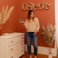 celeste chaqueta de punto bergamote para mujer