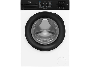 Lavadora carga frontal - Beko BM3WFSU39413, 9 kg, 1400 rpm, 15 Programas, Energy Spin, Steam Cure™, Motor ProSmart Inverter, Blanco