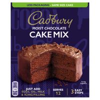 cadbury chocolate sponge mix