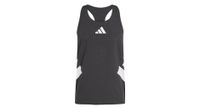 camiseta sin mangas adidas adizero road to records negra hombre