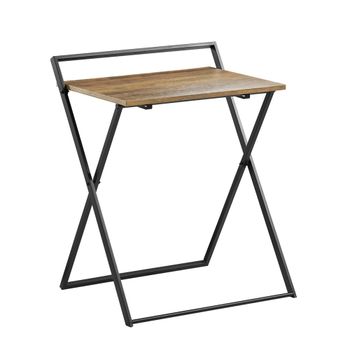 Mesa de escritorio plegable madera color natural