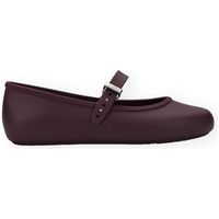 melissa bailarinas soft ballerina - burgundy para mujer