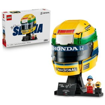 LEGO Editions Casco de Ayrton Senna, Juguete de construcción +14 años - 43024