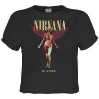 amplified clothing camiseta manga larga in utero para mujer