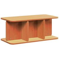 mesa de centro 80x395x335 cm madera - marron