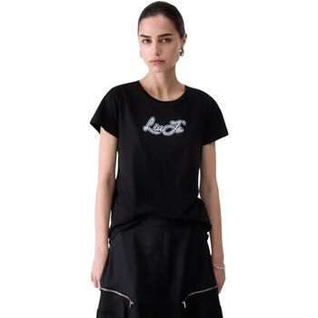 Liu Jo Camiseta BASIC T-SHIRT TF6283 JS923 para mujer