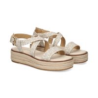 michael kors sandalias con plataforma mujer - blanco talla 85