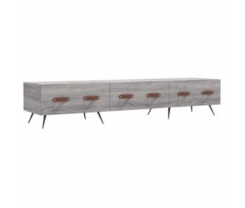 Mueble de tv madera de ingeniería gris sonoma 150x36x30 cm