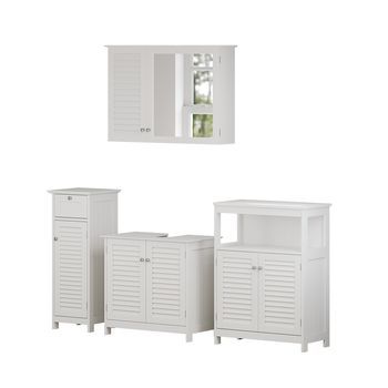 Conjunto De Muebles De Baño Riad 4 Piezas, Opción 4 Vicco