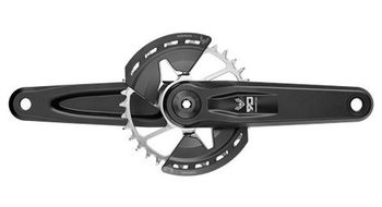 Platos y bielas sram 90 t type eagle dub ancho 32 dientes 12s guardas negro  sin caja
