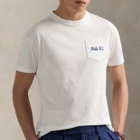 polo ralph lauren custom slim fit back logo bear cotton t-shirt - xl