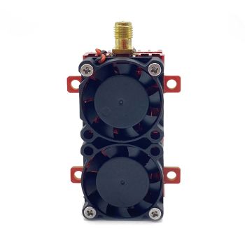 SLONWAKE 5.8G 48CH 5W transmisor FPV 200mW 500mW 1200mW 5000mW VTX con ventilador de enfriamiento dual y micrófono incor