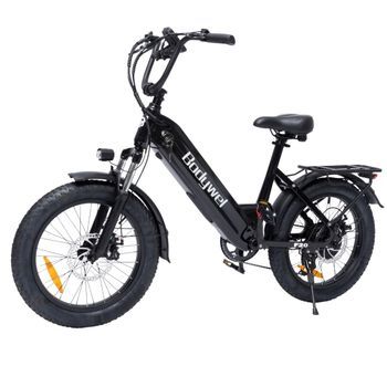 Bicicleta Eléctrica Bodywel F20, Todoterreno, 48 V, 13,5 Ah, Color Negro