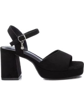 de XTI SANDALIA DE TACÓN XTI 141471 ANTELINA NEGRA NEGRO