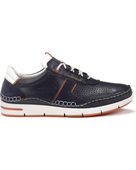 de FLUCHOS ZAPATO PIEL AZUL SPORT RIN OCEANO COM 4