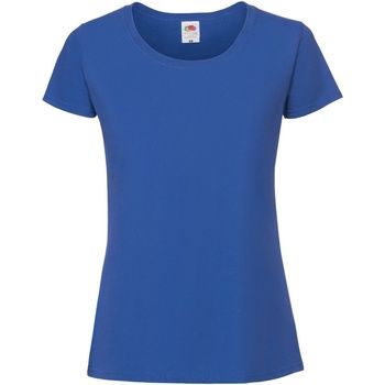 Fruit Of The Loom Camiseta Iconic Premium para mujer