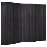 biombo divisor de bambu gris ancho 250 cm alto 165 cm vidaxl