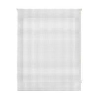 estor vichy enrollable translucido - estor enrollable tamano 160x180 - estor translucido color cuadros gris  blindecor