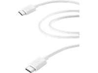 cable usb-c - cellularline power a usb-c 200 cm 60w blanco