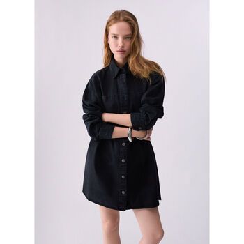 Liu Jo Vestidos Vestido corto en denim con bordado para mujer
