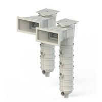 skimmer de filtro con 2 cartuchos de 16 m3